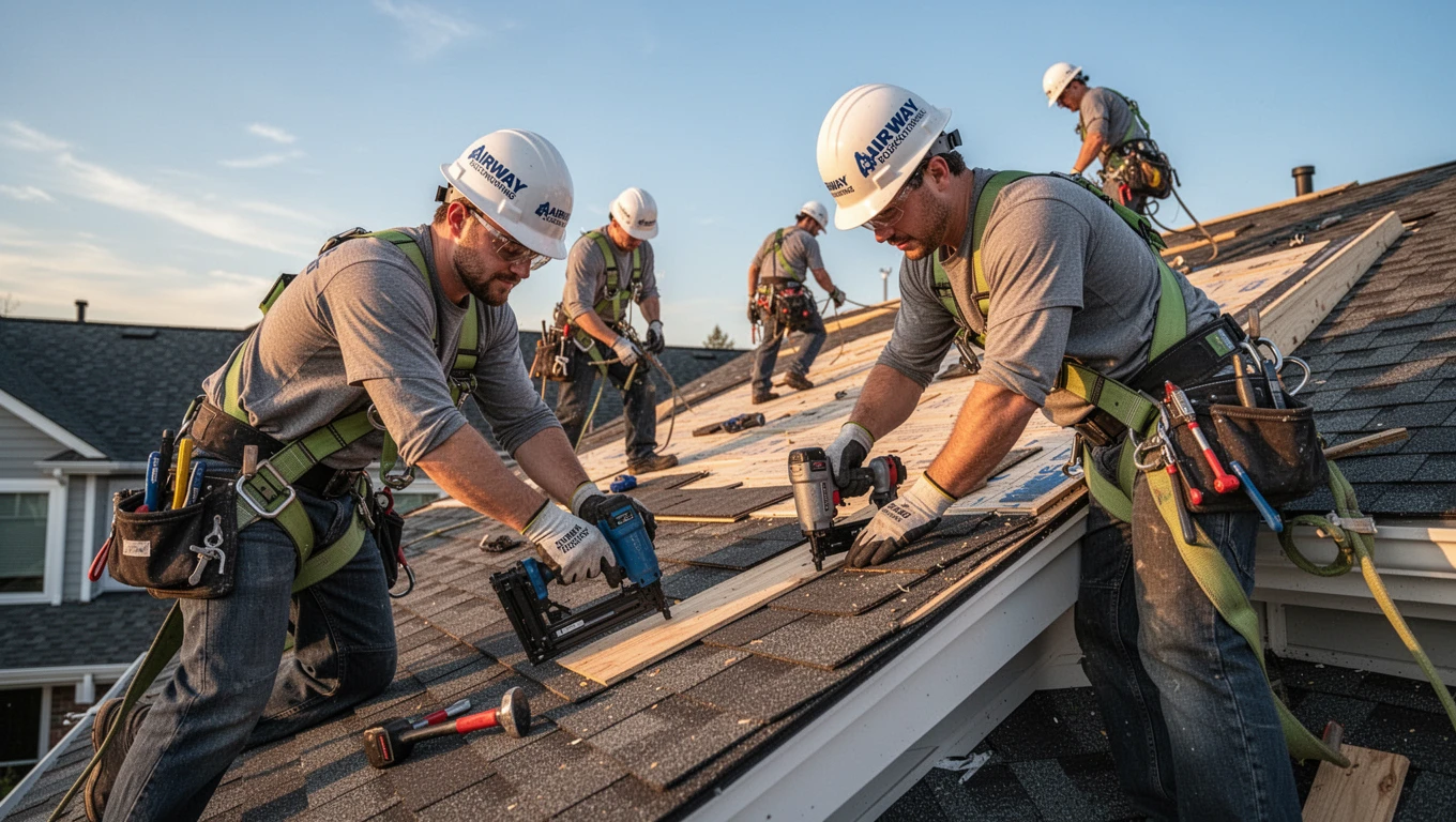 Airway Roofing & Tuckpointing — Roofing services