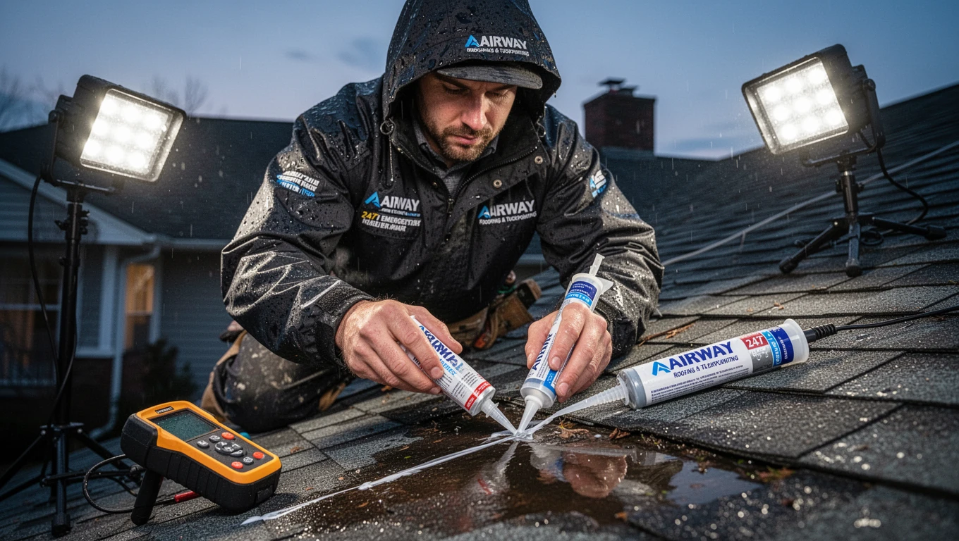 24/7 Emergency Roof Leak Repair